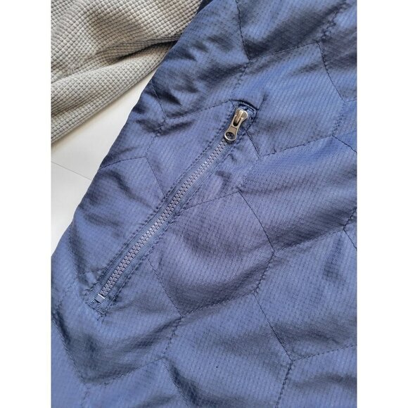 New England Patriots Long Sleeve Quilted Lightweight Hooded Jacket Size L NFL - Picture 6 of 13